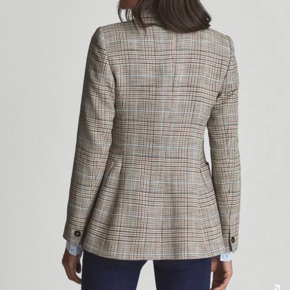 Reiss - Essie Prince Of Wales Blazer - Picture 2 of 6